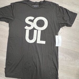 Just Another Rich Kid ‘Soul’ Tshirt, Grey, size M NWT